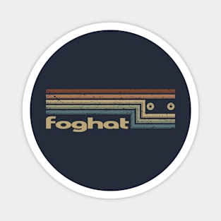 Foghat Cassette Stripes Magnet